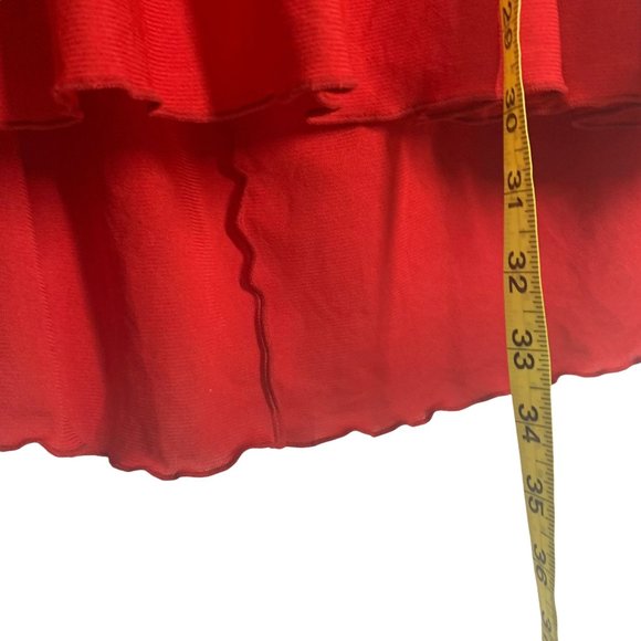 Torrid Red Black Underwire Bra Racerback Mini Negligee 3 - Picture 6 of 7